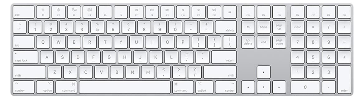 Bàn phím Apple Magic Keyboard Numeric -Silver — a
