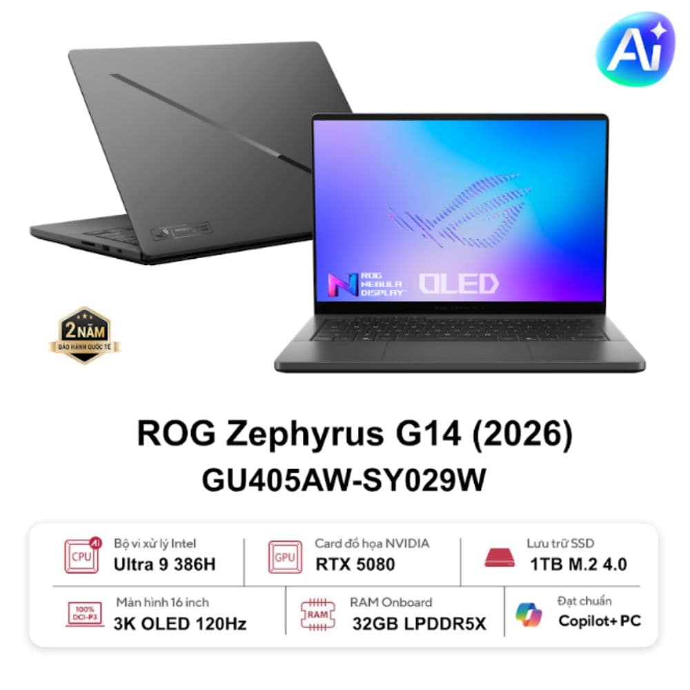 Laptop Asus Gaming ROG Zephyrus G14 GU405AW-SY029W