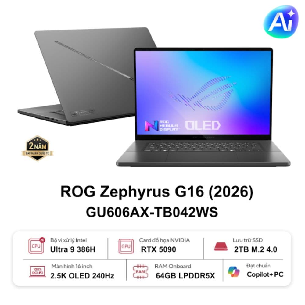 Laptop Asus Gaming ROG Zephyrus G16 GU606AX-TB042WS
