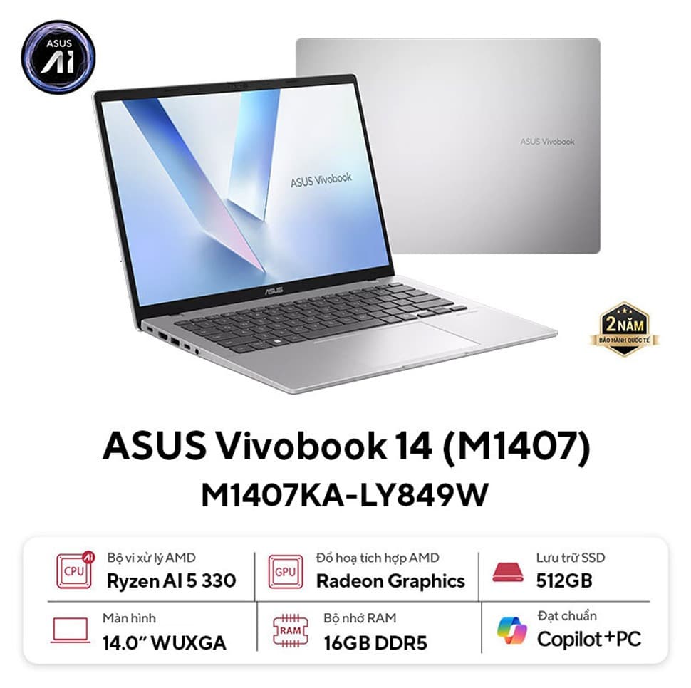 Laptop Asus Vivobook 14 M1407KA-LY849W