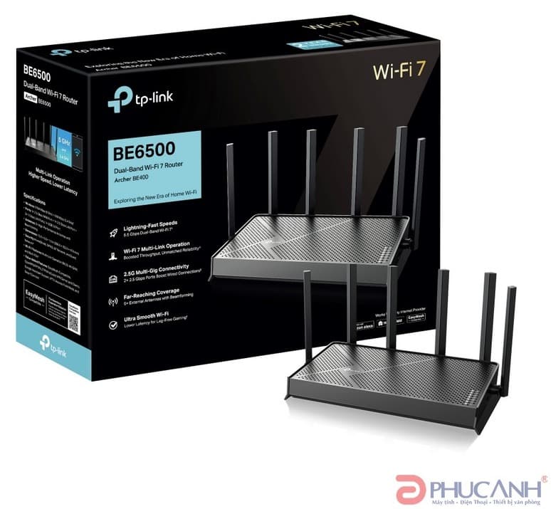 Bộ phát wifi 7 TP-Link Archer BE400