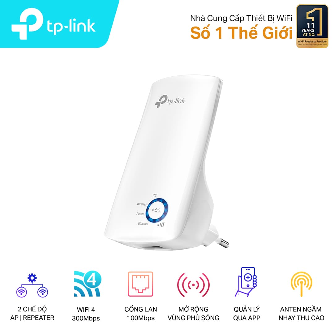 Bộ mở rộng sóng wifi TP-Link TL-WA850RE