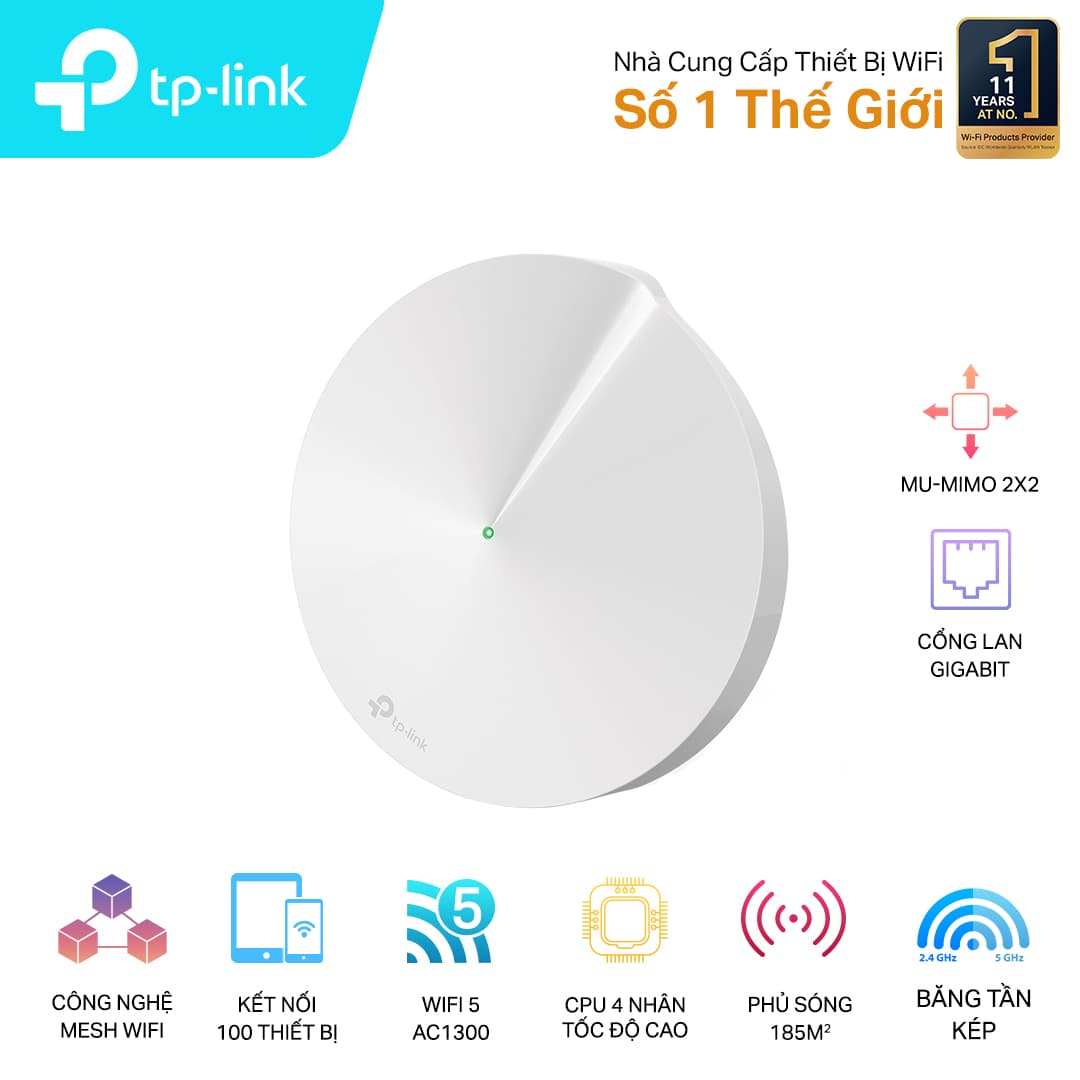 Bộ phát wifi TP-Link Deco M5 1-Pack
