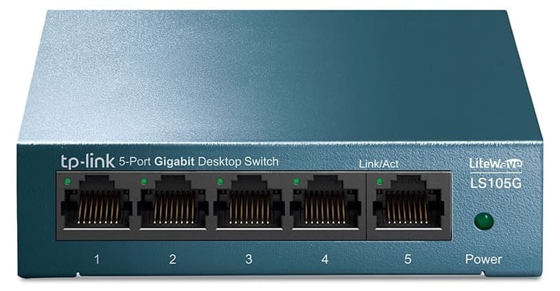 Switch TP-Link LS105G (Gigabit (1000Mbps)/ 5 Cổng/ Vỏ Thép)