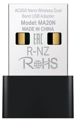 Cạc mạng không dây Mercusys USB MA20N