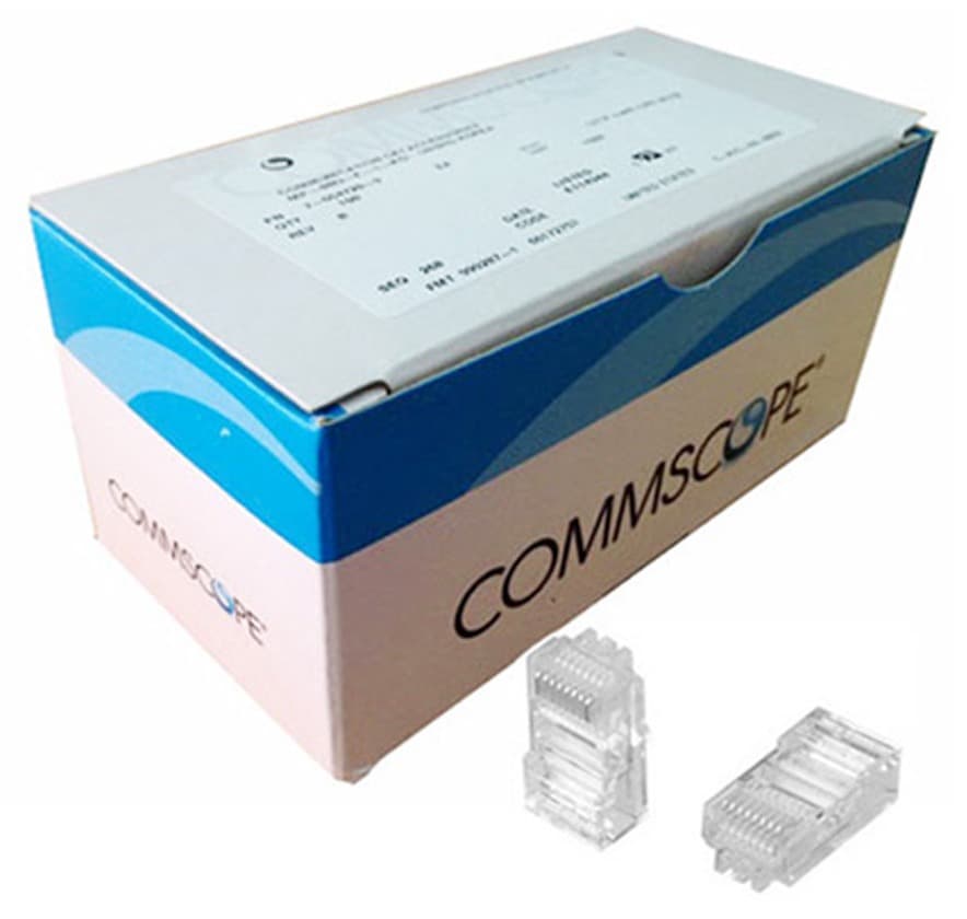 Đầu mạng Commscope 6-554720-3 RJ45 Cat5 — commscope 6