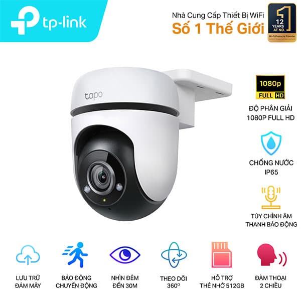 Camera ip wifi ngoài trời TP-Link Tapo C500