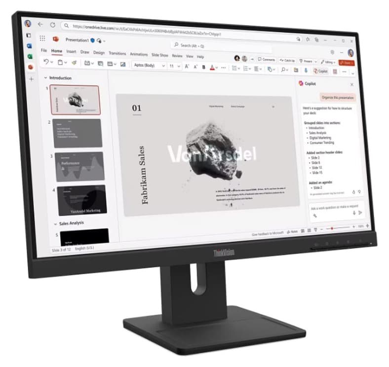 Màn hình Lenovo ThinkVision E22-40 64C9MAR6VN