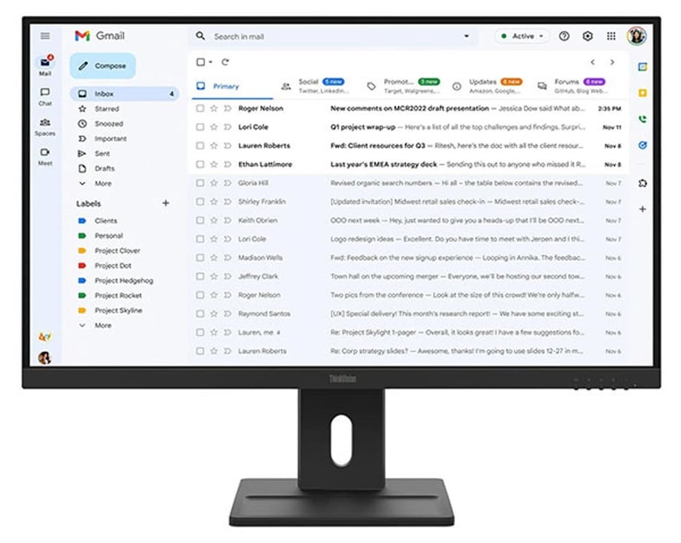 Màn hình Lenovo ThinkVision E27-40 64BCMAR4VN
