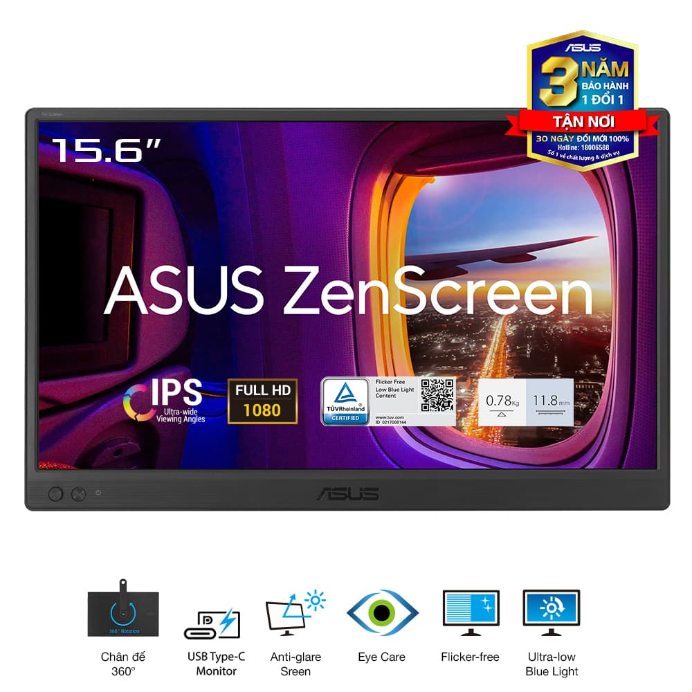 Màn hình di động Asus MB169CK