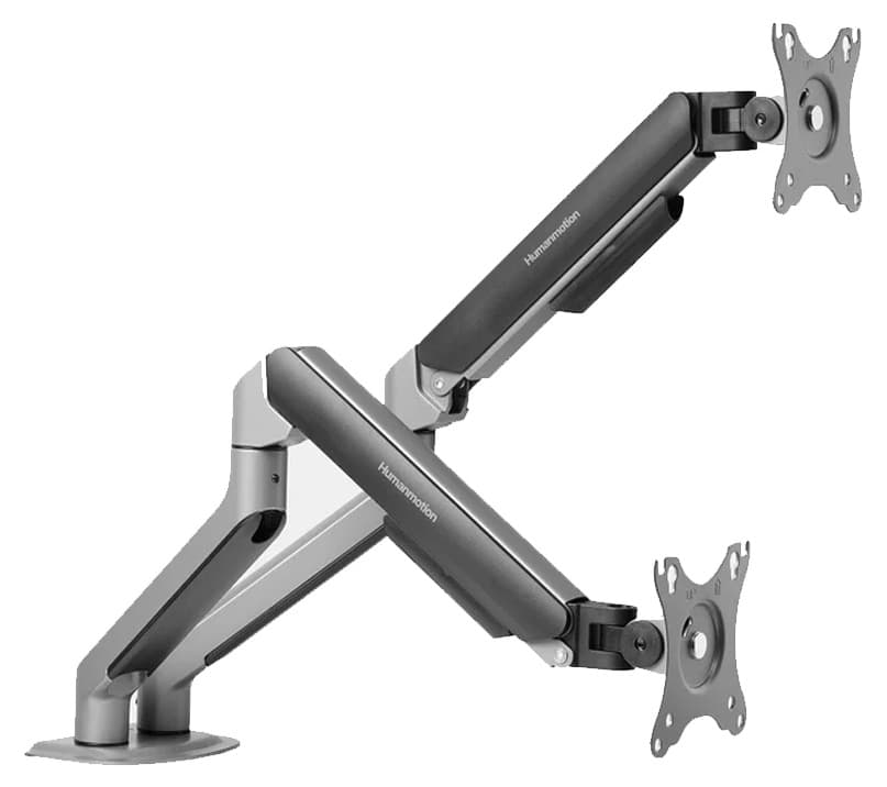 Giá treo màn hình HyperWork T6 Pro Dual GRY