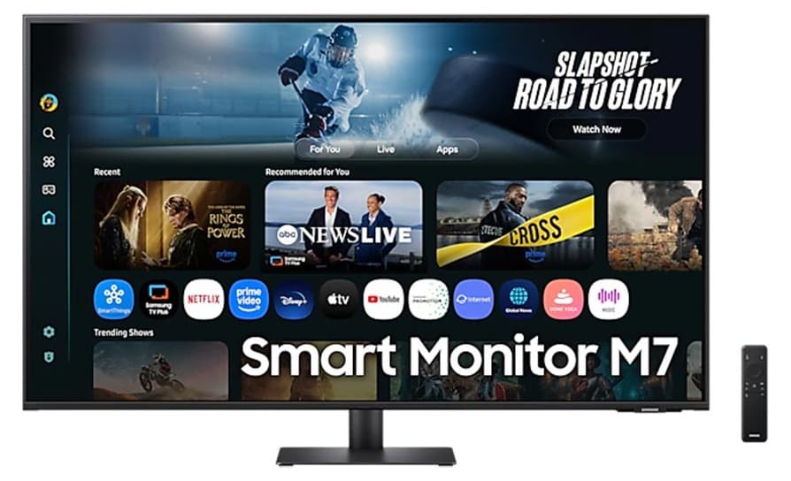 Màn hình thông minh Samsung M7 LS43FM702UEXXV (43Inch/ 4K (3840 x 2160)/ 4ms/ 60HZ/ 300cd/m2/ VA/ Tích hợp Loa)