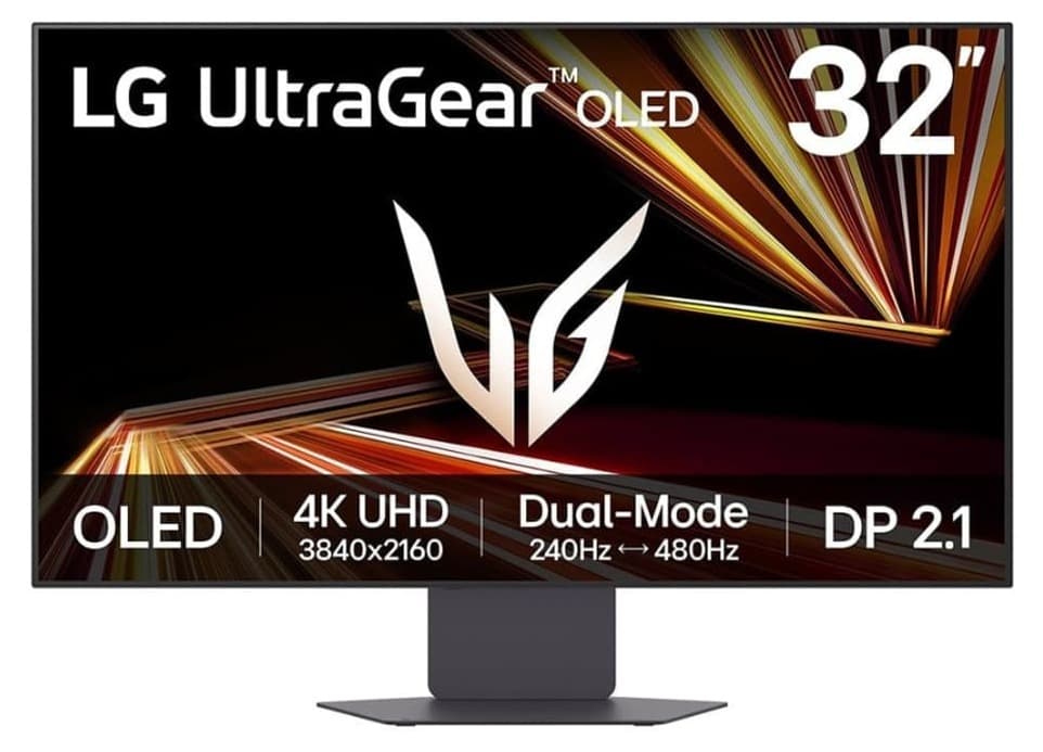 Màn hình gaming LG UltraGear 32GX870A-B (31.5Inch/ 4K (3840 x 2160)/ 0,03ms/ 240Hz/ 275cd/m2/ OLED/ Loa)