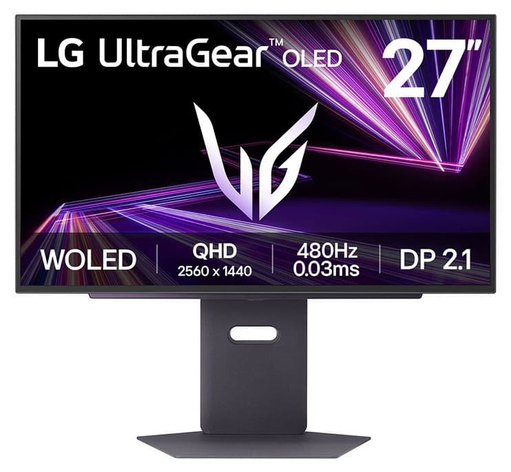 Màn hình gaming LG UltraGear 27GX790A-B (27Inch/ QHD (2560×1440)/ 0,03ms/ 480Hz/ 1040cd/m2/ OLED)