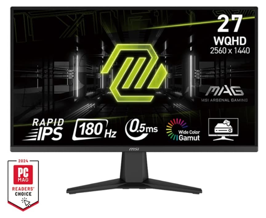 Màn hình gaming MSI MAG 275QF (27Inch/ QHD (2560×1440)/ 0,5ms/ 180Hz/ 300cd/m2/ IPS)