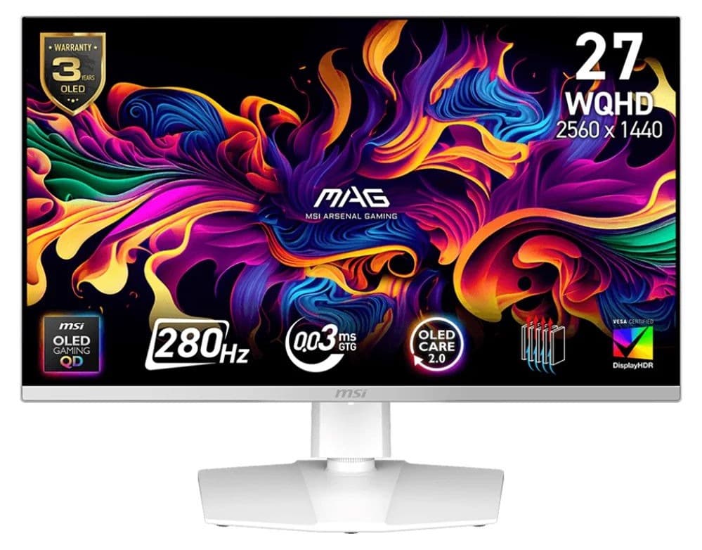Màn hình gaming MSI MAG 272QPW QD-OLED X28