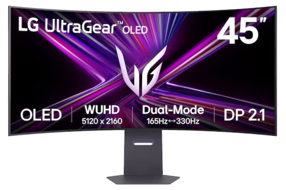 Màn hình gaming LG UltraGear 45GX950A-B (44.5Inch/ 5K (5120×2160)/ 0,03ms/ 165Hz/ 275cd/m2/ OLED/ Loa/ USB-C/ Màn hình c