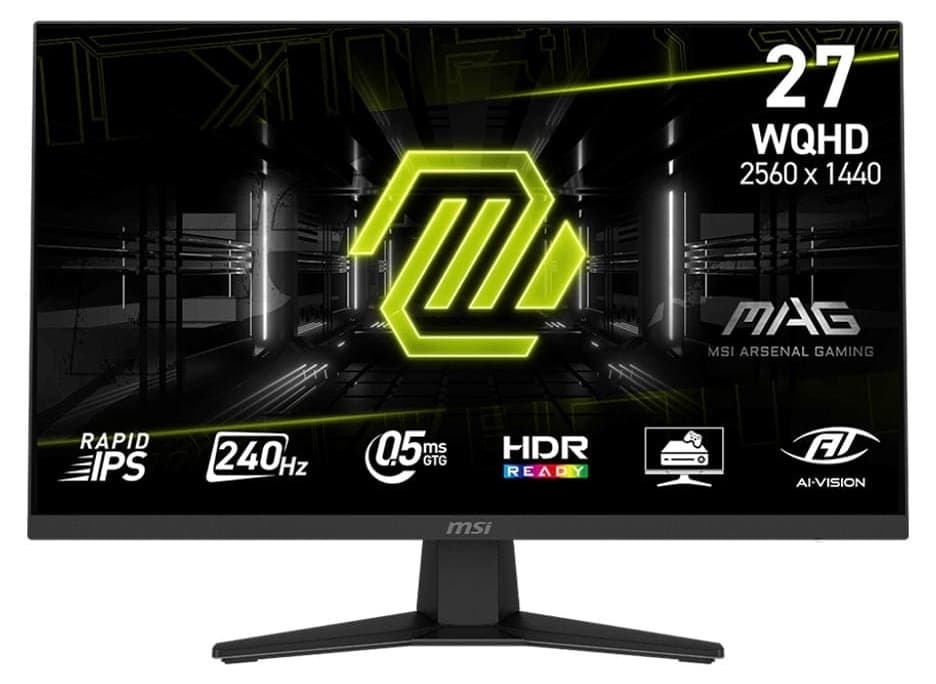 Màn hình gaming MSI MAG 274F X24 (27Inch/ QHD (2560×1440)/ 0,5ms/ 240Hz/ 300cd/m2/ IPS)