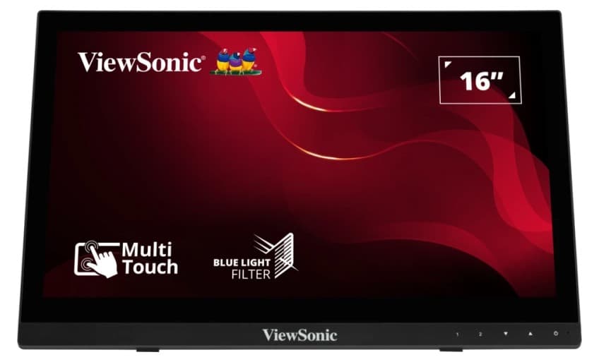 Màn hình cảm ứng di động Viewsonic TD1630-3 (15.6Inch/ HD (1366×768)/ 12ms/ 250cd/m2/ TN/ Loa)