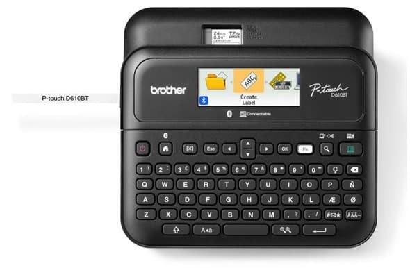 Máy in mã vạch tem nhãn Brother PT-D610BT
