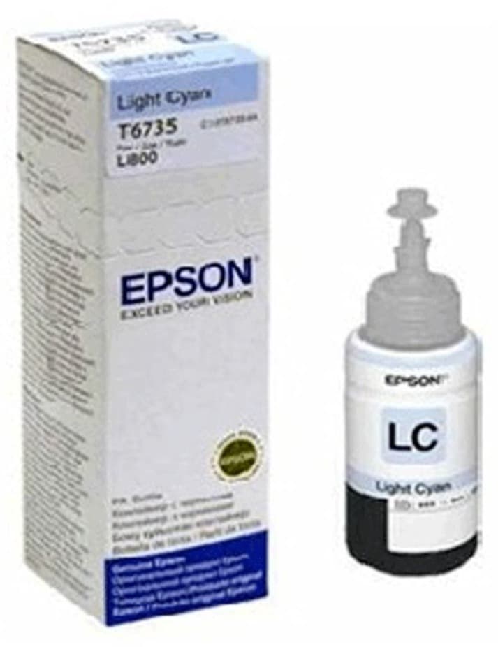 Mực in phun Epson T6735LC màu xanh nhạt