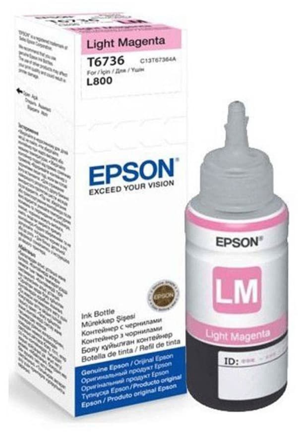 Mực in phun Epson T6736LM màu hồng