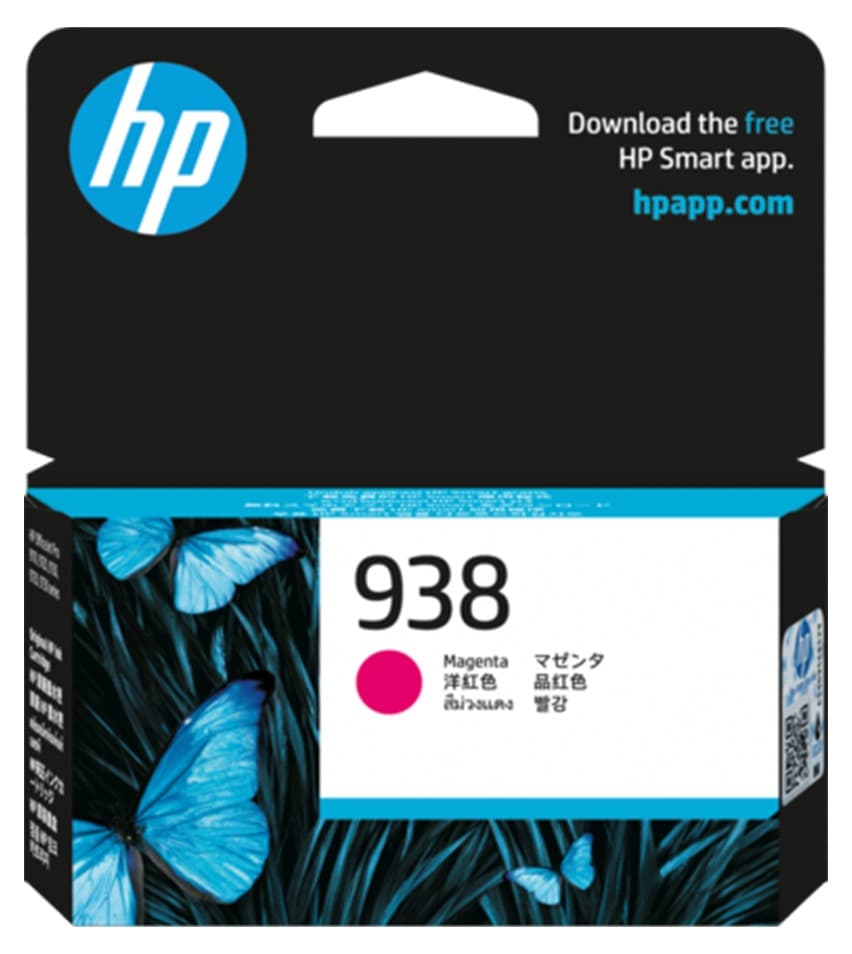 Mực in phun HP 938 Magenta Original Ink Cartridge 4S6X6PA