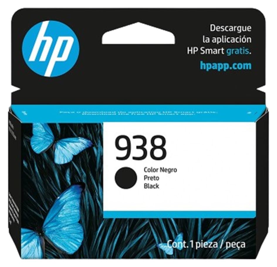 Mực in phun HP 938 Black Original Ink Cartridge 4S6X8PA