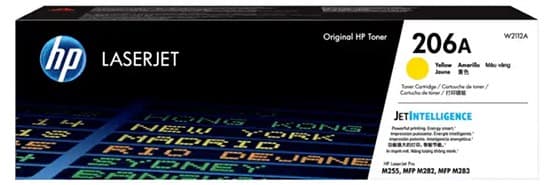 Mực in laser HP 206A Yellow W2112A