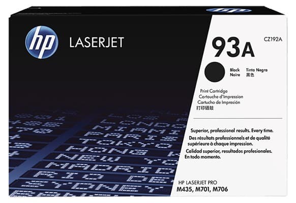 Mực in laser HP 93A CZ192A