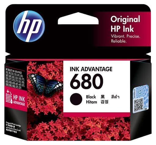 Mực in phun HP 680 Black F6V27AA