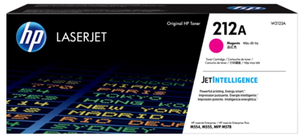 Mực in laser HP 212A Magenta W2123A