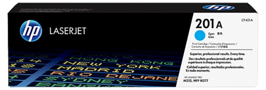 Mực in laser HP 201A Cyan CF401A