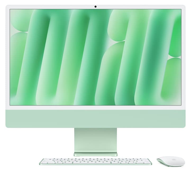 Máy tính AIO Apple IMAC M4 (Green · 512GB SSD · 10 core GPU) — md2q4sa