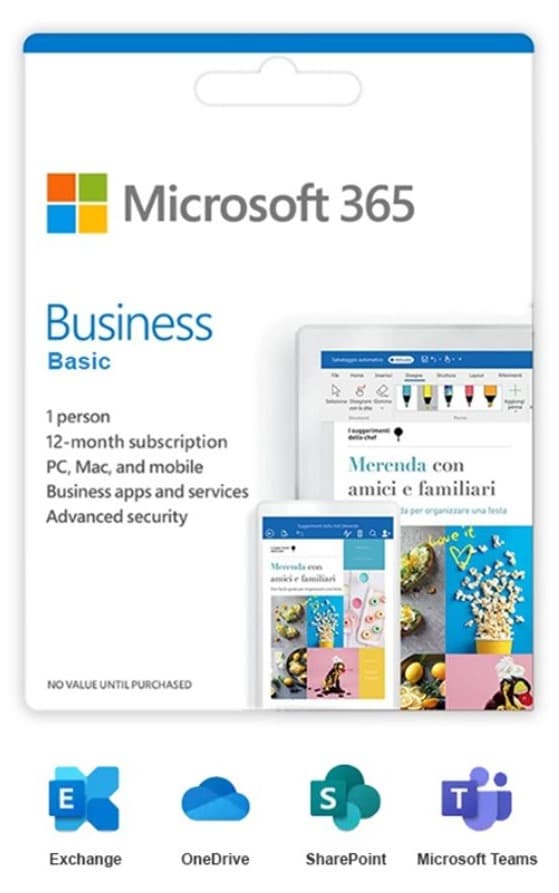 Dịch vụ trực tuyến Microsoft 365 Business Basic