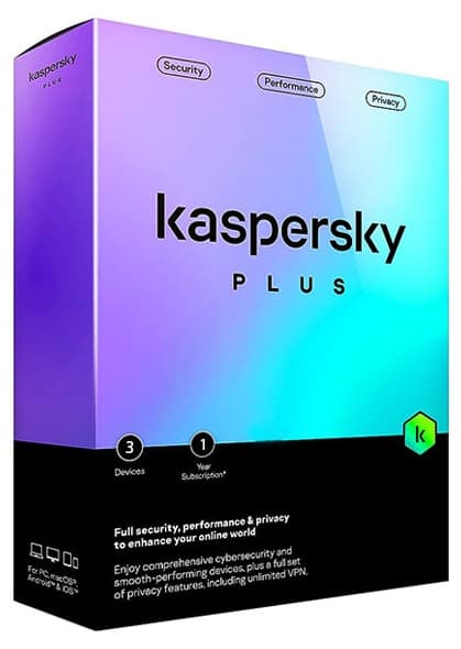 Phần mềm Diệt Virus Kaspersky Plus 3U