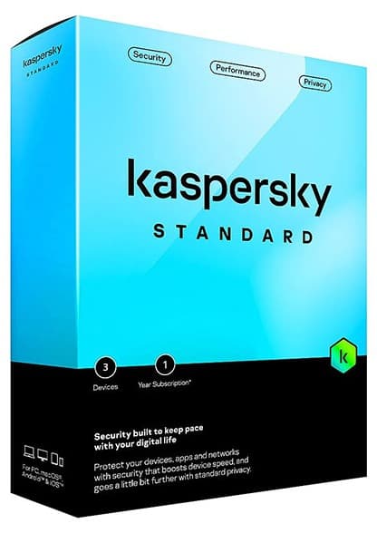 Phần mềm Diệt Virus Kaspersky Standard 3U