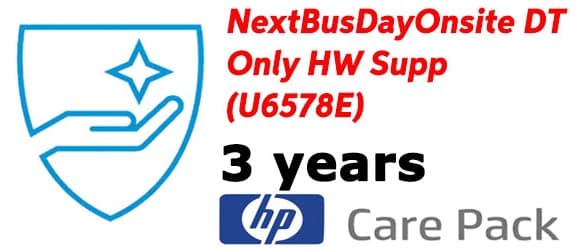 Dịch vụ nâng cấp bảo hành HP 3y NextBusDayOnsite DT Only HW Supp