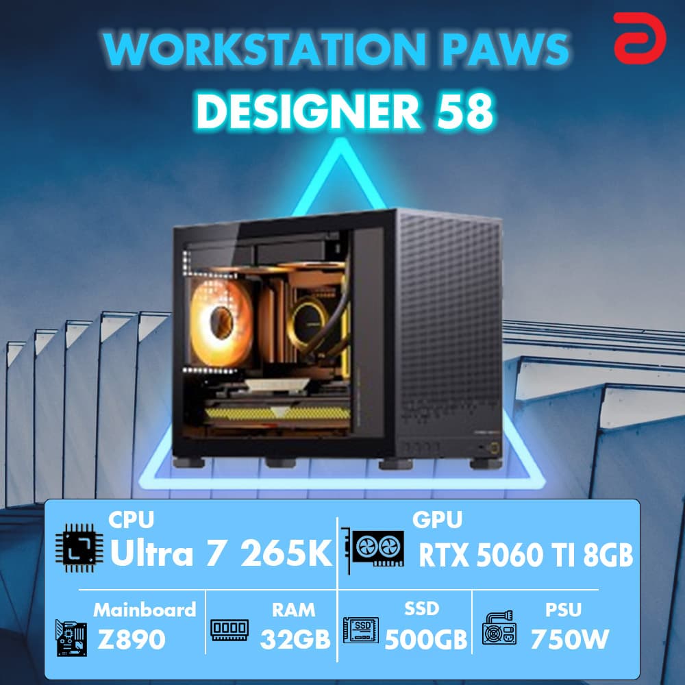 Máy tính PAWS DESIGNER 58