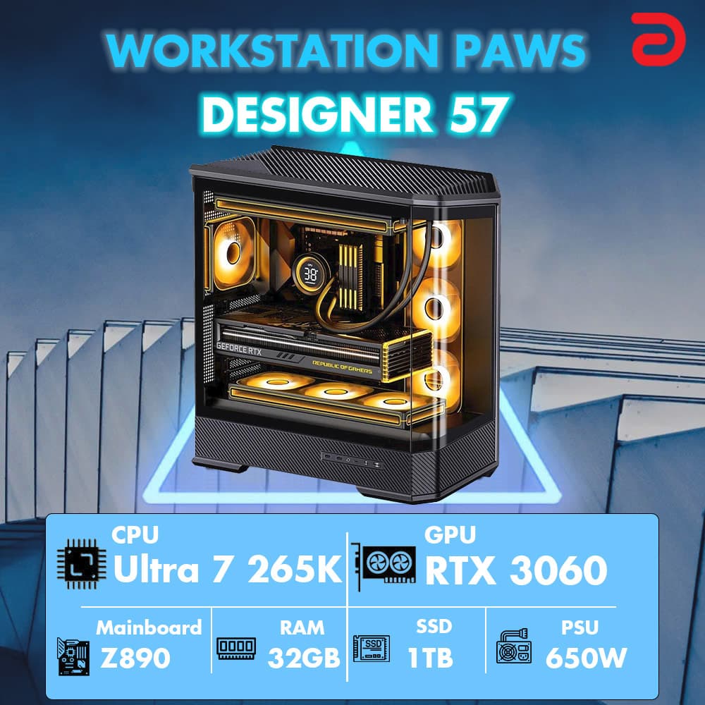 Máy tính PAWS DESIGNER 57