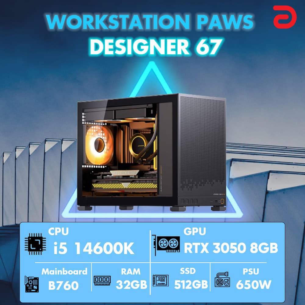 Máy tính PAWS DESIGNER 67