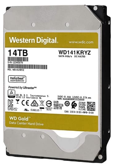 Ổ cứng server Western Digital Enterprise Gold 14TB WD141KRYZ