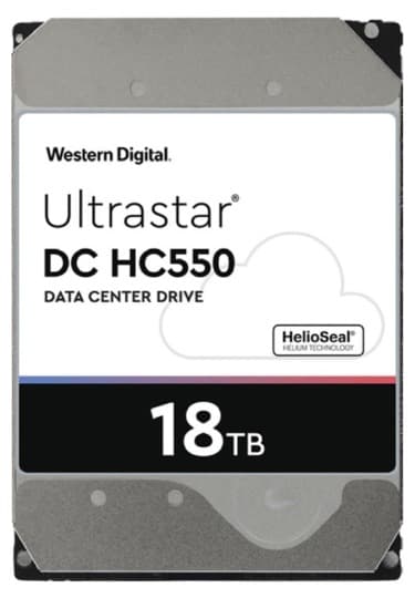 Ổ cứng server Western Digital Enterprise Ultrastar HC550 18TB WUH721818ALE6L4