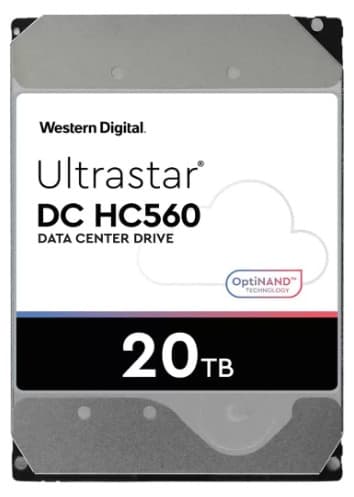 Ổ cứng server Western Digital Enterprise Ultrastar HC560 20TB WUH722020ALE6L4