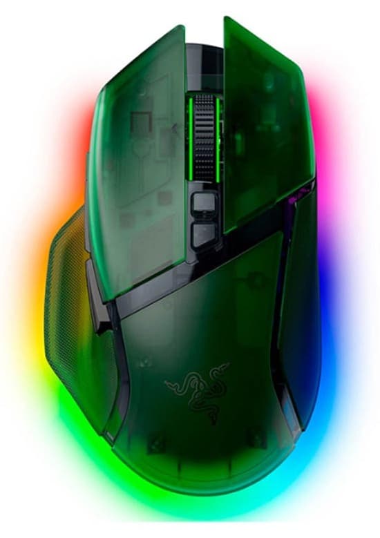 Chuột Gaming không dây Razer Basilisk V3 Pro 35K – Phantom Green