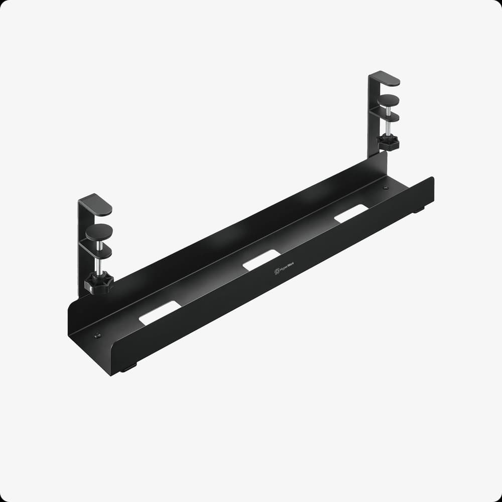 Khay giấu dây kẹp bàn HyperWork HPW-CM01-BLK Đen