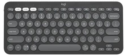 Bàn phím không dây Logitech Pebble Keys 2 K380S (Đen)