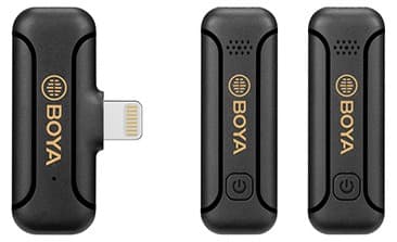 Microphone thu âm không dây Boya BY-WM3T2-D2 qua Ligtning