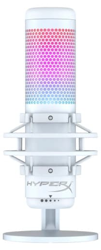 Micro HyperX QuadCast S RGB White