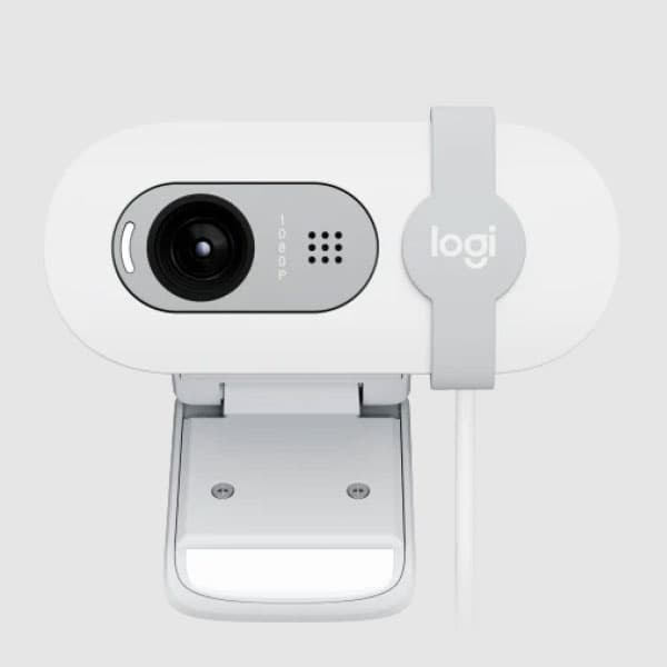 Webcam Logitech Brio 100 1080p full HD- Màu trắng
